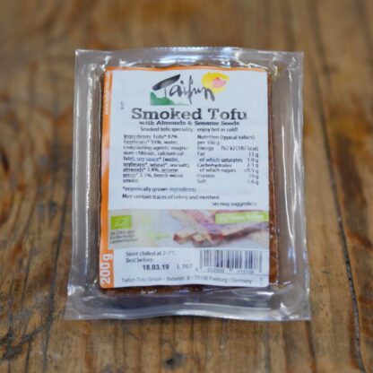 Taifun Tofu Almond/ Sesame Smoked 200g