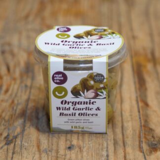 The Real Olive Company - Wild Garlic & Basil 185g