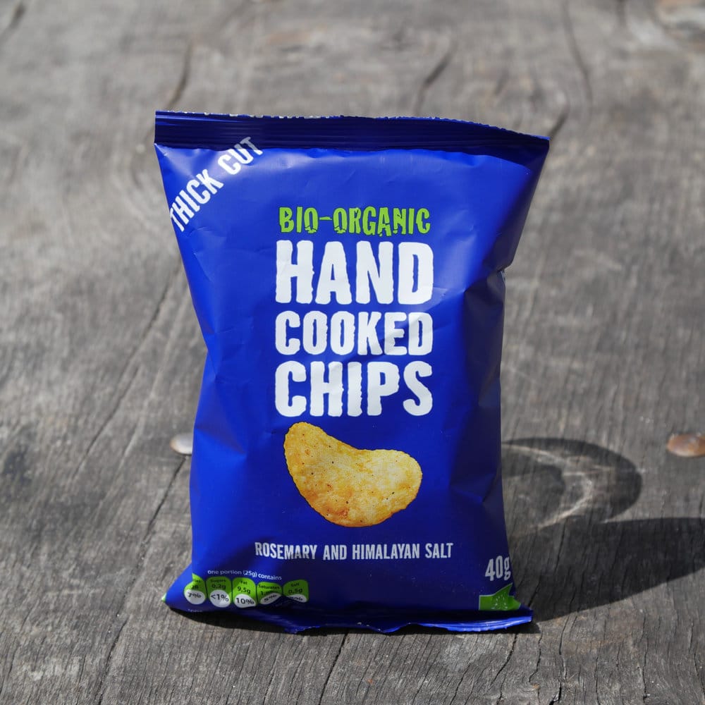 Hand Cooked Chips Rosemary and Himalayan Sea Salt (40g)