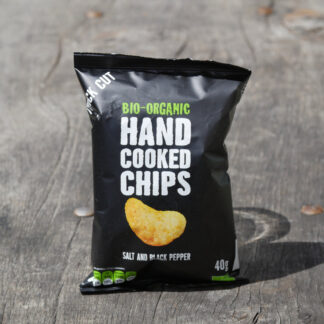 Hand Cooked Chips - Salt & Black Pepper (40g)