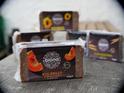 Biona Rye Bread Pumpkin Seed (500g)