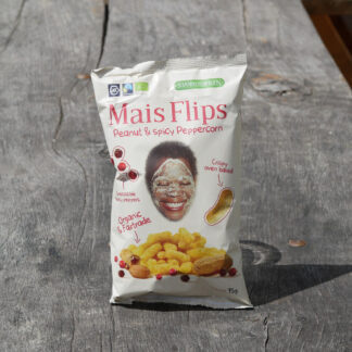 Mais Flips - Peanut & Spicy Peppercorn (75g)