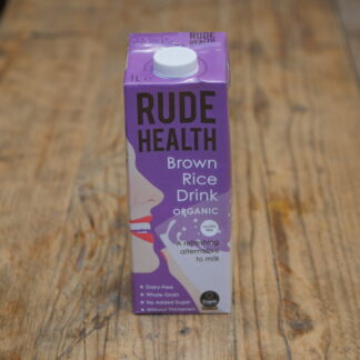 Rude Health Brown Rice Milk 1L