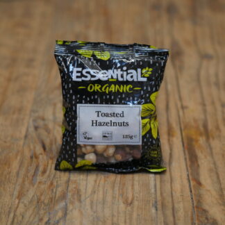 Essential Organic Toasted Hazelnuts 125g