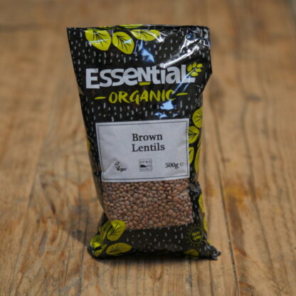 Essential Organic Brown Lentils 500g