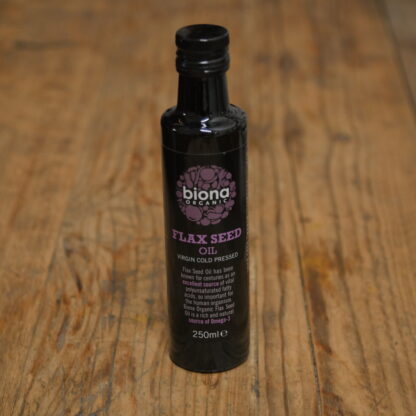 Biona Organic Virgin Flax Seed Oil 250ml