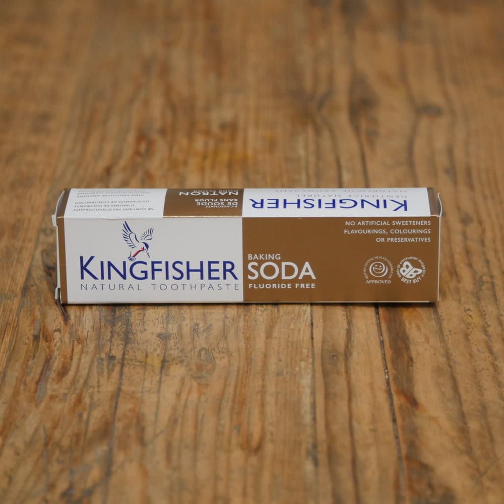 Kingfisher Fluoride Free Baking Soda Toothpaste