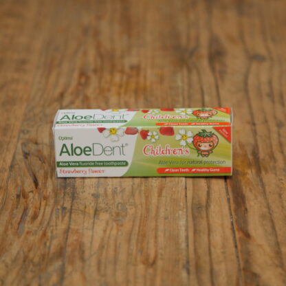 Aloe Dent Children's Strawberry Toothpaste