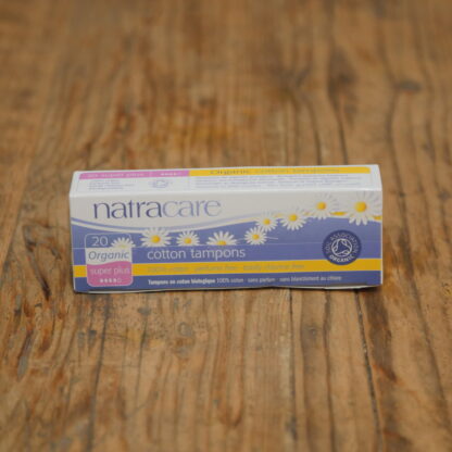 Natracare SuperPlus Cotton Tampons 20pack
