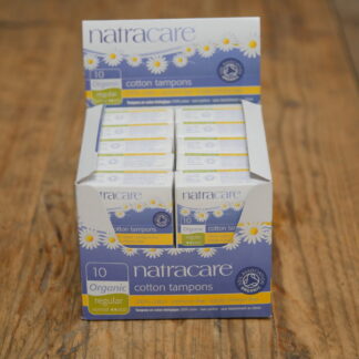 Natracare Regular Cotton Tampons 10pack