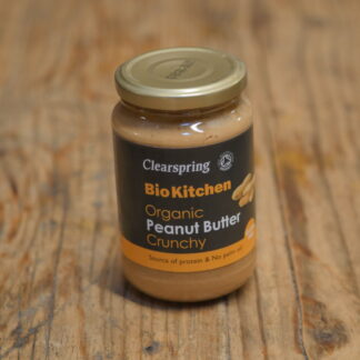 Clearspring Organic Crunchy Peanut Butter 350g