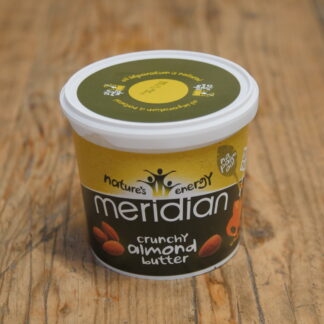 Meridian Organic Crunchy Almond Butter 1kg