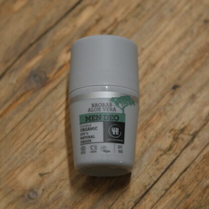 Urtekram Men's Baobab & Aloe Vera Deodorant